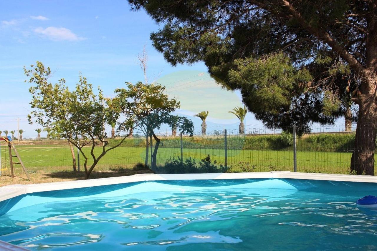 Quet - Casa Rural Con Piscina Privada En El Delta Del Ebro - Deltavacaciones Deltebre Extérieur photo